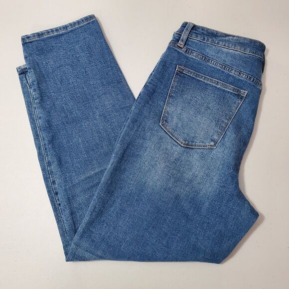 I&M Jeans U.S.A. Juniors 13 Mom Jeans Medium Wash NWT - Picture 6 of 15